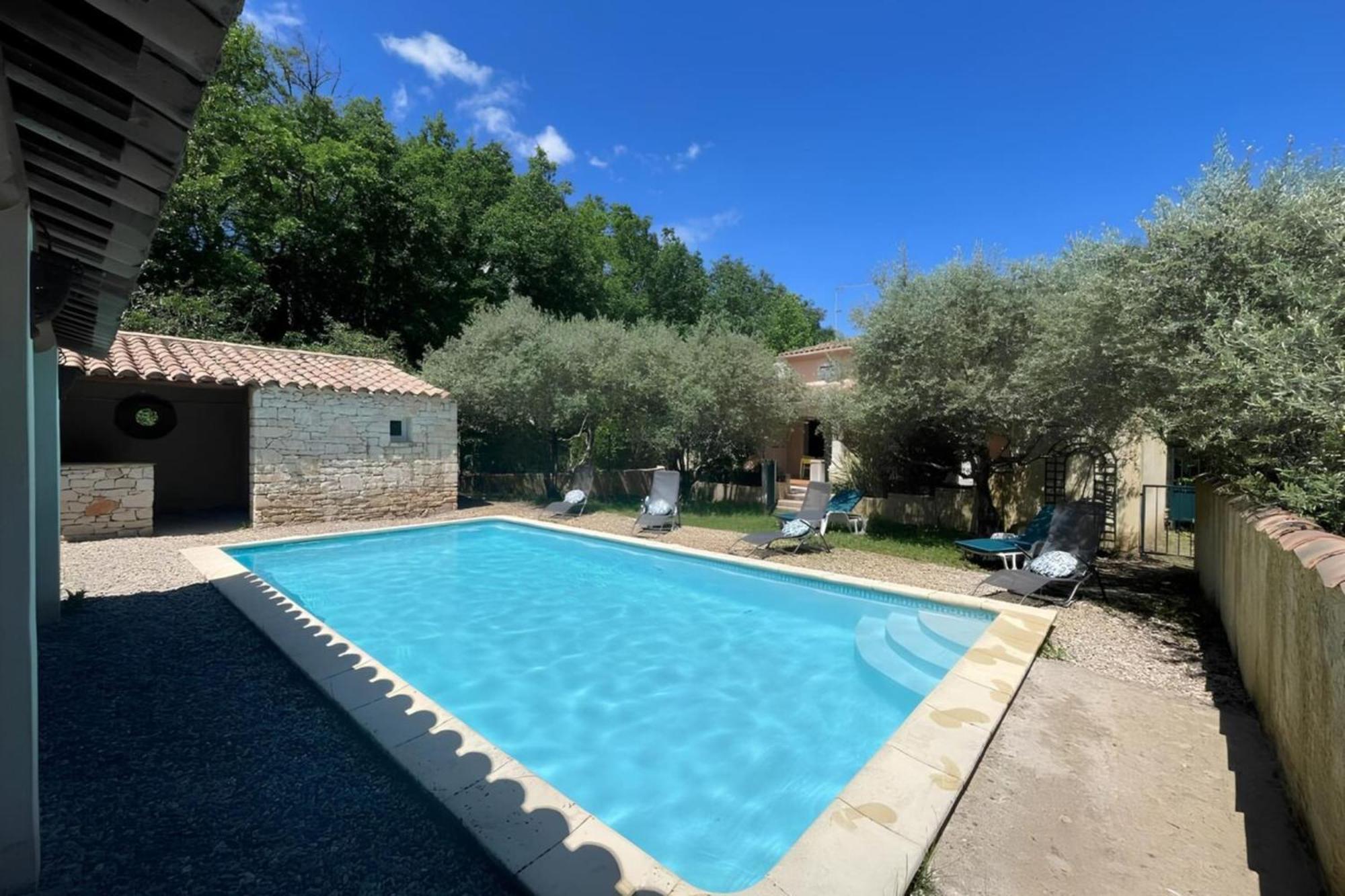Les Oliviers - Villa 10 People - 5 Min Ardeche Saint-Julien-de-Peyrolas Ngoại thất bức ảnh